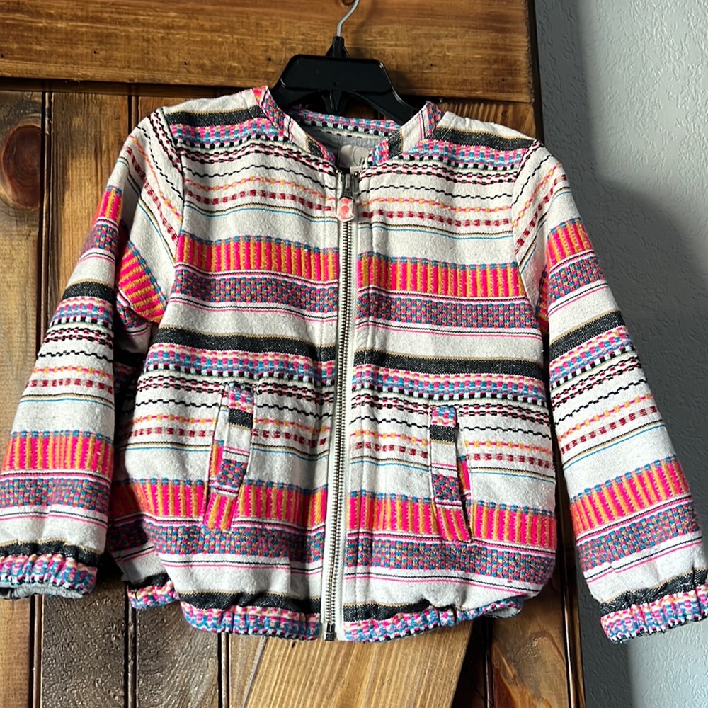 Peek toddler girl jacket